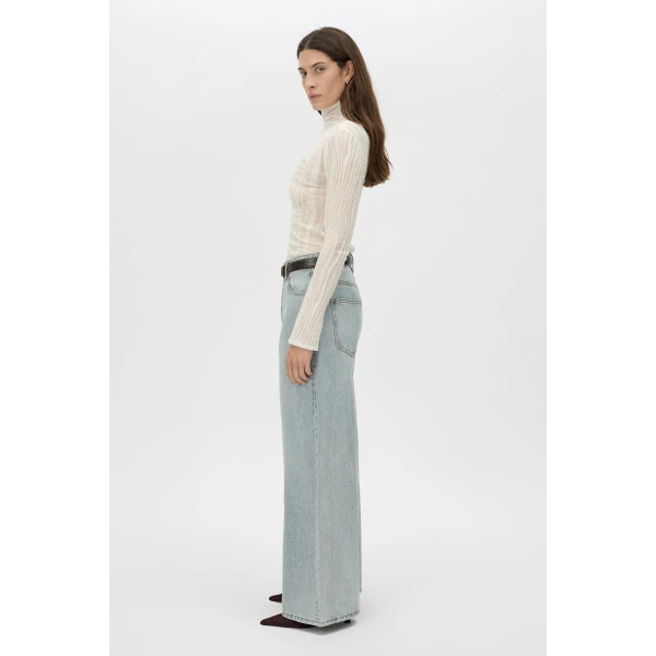 Camilla and Marc Argento Denim Jean - Pants - Luxury Ready-to-Wear at Luxury Shoes 