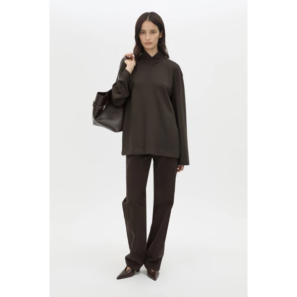 Camilla and Marc Bessette Long Sleeve Top - Tops - Luxury Ready-to-Wear at Luxury Shoes 