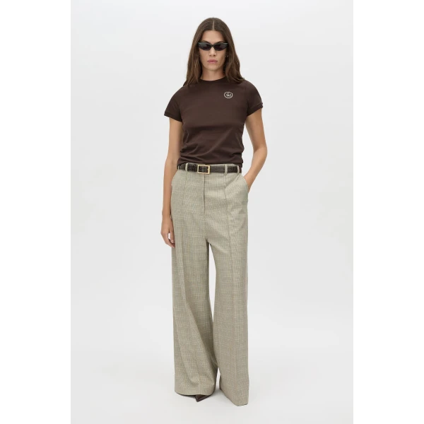 Camilla and Marc Bonnie Fitted Graphic Tee - Tops - Luxury Ready-to-Wear at Luxury Shoes 