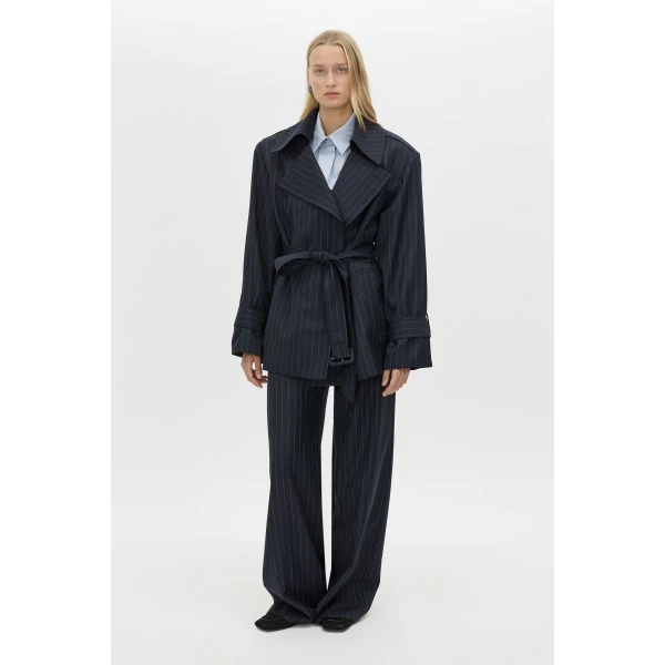Camilla and Marc Brody Short Trench Coat - Coats - Luxury Ready-to-Wear at Luxury Shoes 