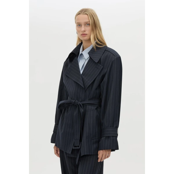 Camilla and Marc Brody Short Trench Coat - Coats - Luxury Ready-to-Wear at Luxury Shoes 