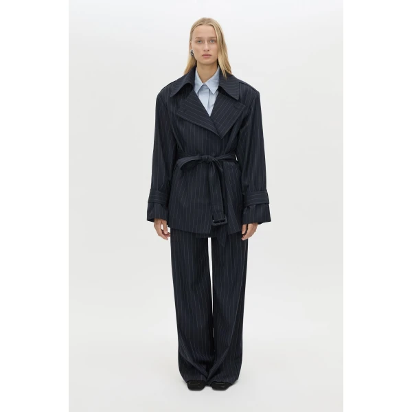 Camilla and Marc Brody Short Trench Coat - Coats - Luxury Ready-to-Wear at Luxury Shoes 