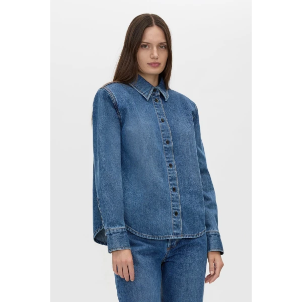 Camilla and Marc Caden Denim Shirt - Tops - Luxury Ready-to-Wear at Luxury Shoes 