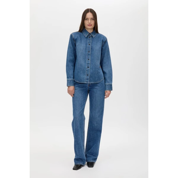 Camilla and Marc Caden Denim Shirt - Tops - Luxury Ready-to-Wear at Luxury Shoes 