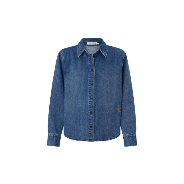 Camilla and Marc Caden Denim Shirt - Tops - Luxury Ready-to-Wear at Luxury Shoes 