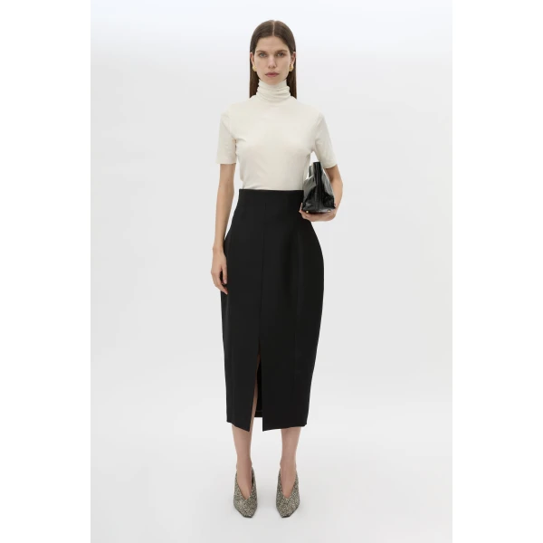 Camilla and Marc Caius High Corset Waist Midi Skirt - Skirts - Luxury Ready-to-Wear at Luxury Shoes 