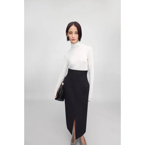 Camilla and Marc Caius High Corset Waist Midi Skirt - Skirts - Luxury Ready-to-Wear at Luxury Shoes 