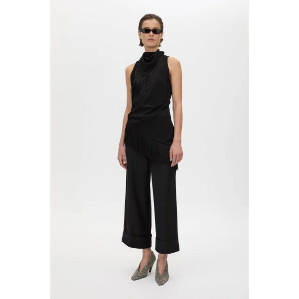Camilla and Marc Caius Manstyle Wide Leg Pant - Pants - Luxury Ready-to-Wear at Luxury Shoes 