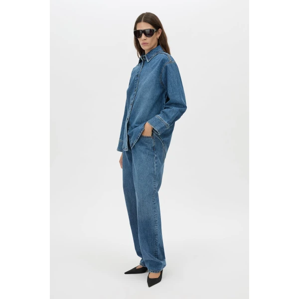 Camilla and Marc Carlo Denim Shirt - Tops - Luxury Ready-to-Wear at Luxury Shoes 