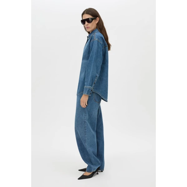 Camilla and Marc Carlo Denim Shirt - Tops - Luxury Ready-to-Wear at Luxury Shoes 