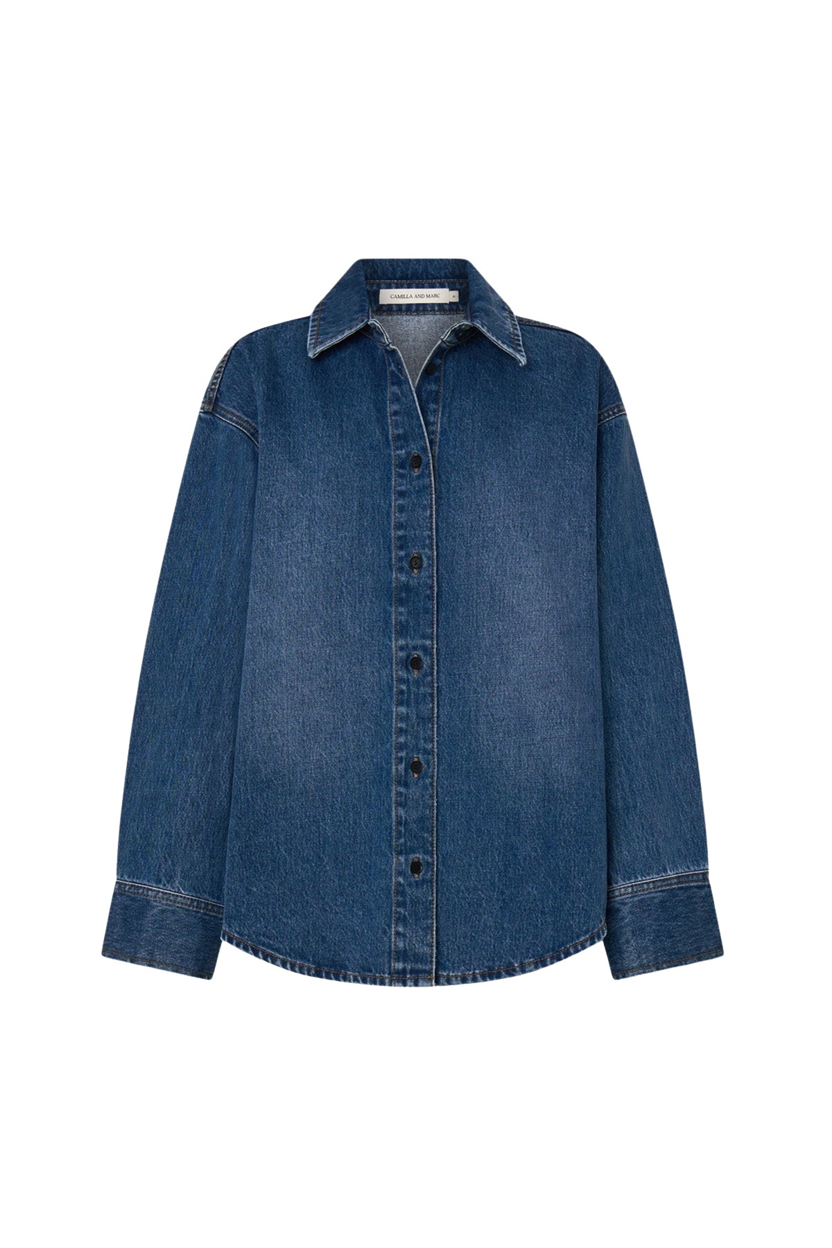 Camilla and Marc Carlo Denim Shirt - Tops - Luxury Ready-to-Wear at Luxury Shoes 