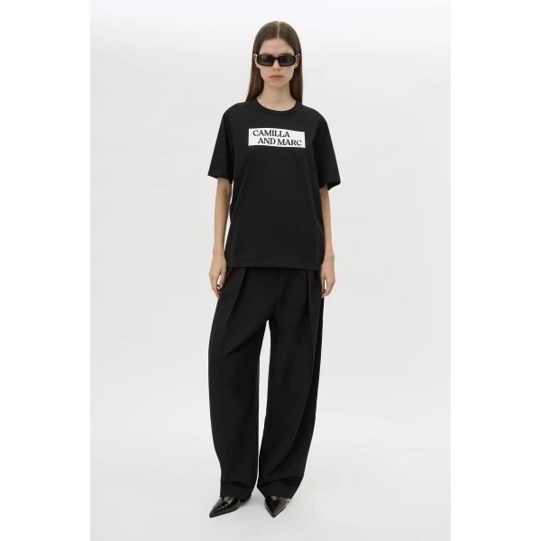 Camilla and Marc Carmont Graphic Tee - Tops - Luxury Ready-to-Wear at Luxury Shoes 