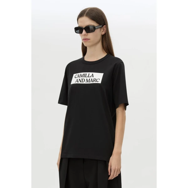 Camilla and Marc Carmont Graphic Tee - Tops - Luxury Ready-to-Wear at Luxury Shoes 