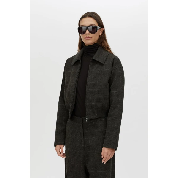 Camilla and Marc Casio Cropped Bomber - Jackets - Luxury Ready-to-Wear at Luxury Shoes 