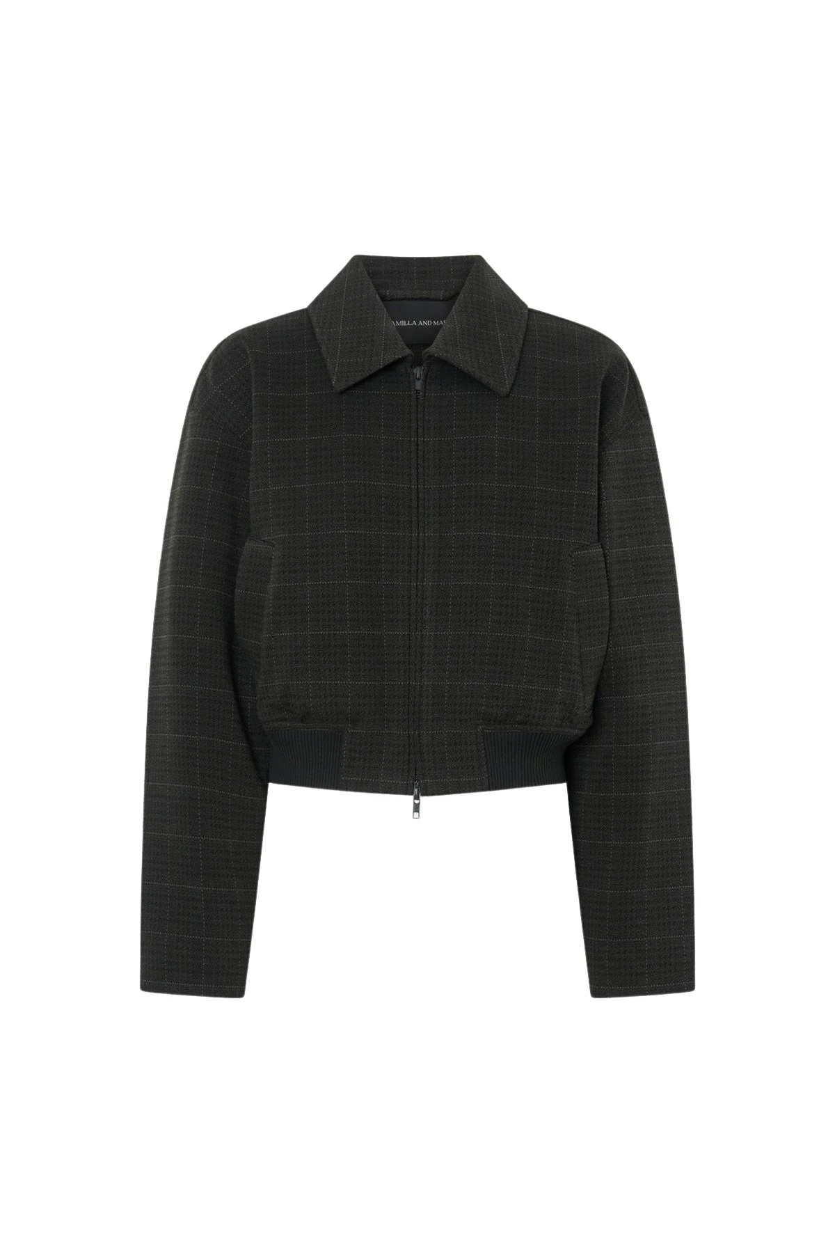 Camilla-and-Marc-Casio-Cropped-Bomber-coveti55266_nobg Camilla and Marc Casio Cropped Bomber - Jackets - Luxury Ready-to-Wear at Luxury Shoes