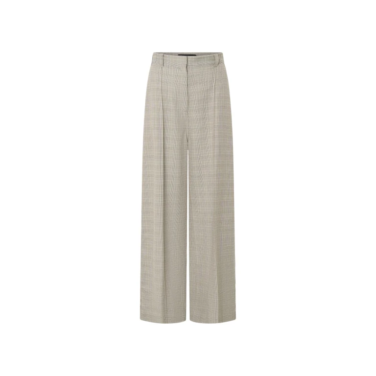 Camilla and Marc Cassa Check Pant - Pants - Luxury Ready-to-Wear at Luxury Shoes 