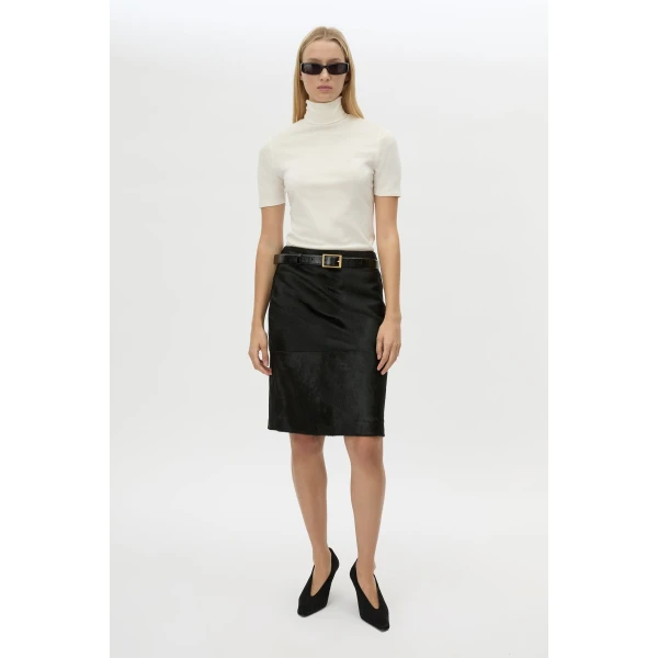 Camilla and Marc Contour Leather Skirt - Skirts - Luxury Ready-to-Wear at Luxury Shoes 