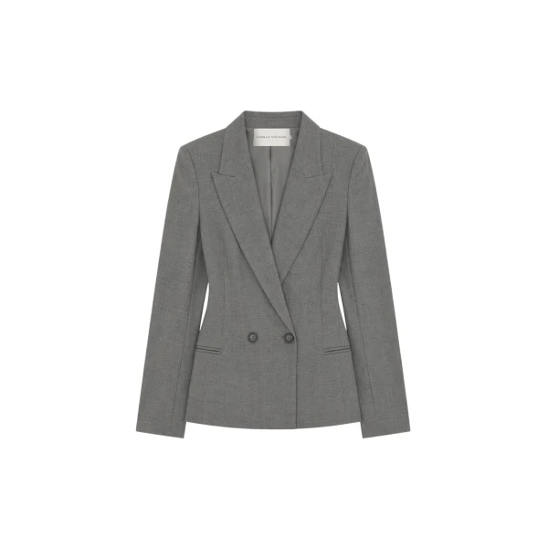 Camilla and Marc Crest Fitted Blazer - Jackets - Luxury Ready-to-Wear at Luxury Shoes 