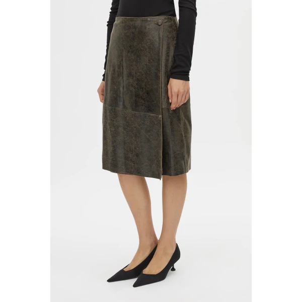 Camilla and Marc Dawn Leather Skirt - Skirts - Luxury Ready-to-Wear at Luxury Shoes 