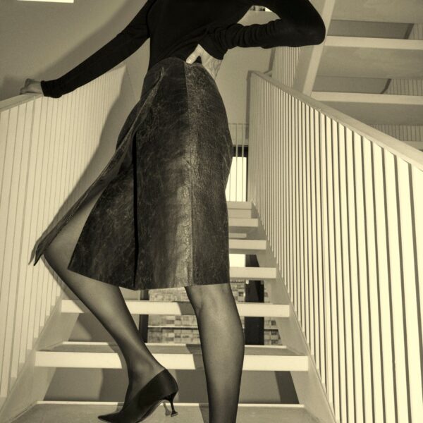 Camilla and Marc Dawn Leather Skirt, view 4