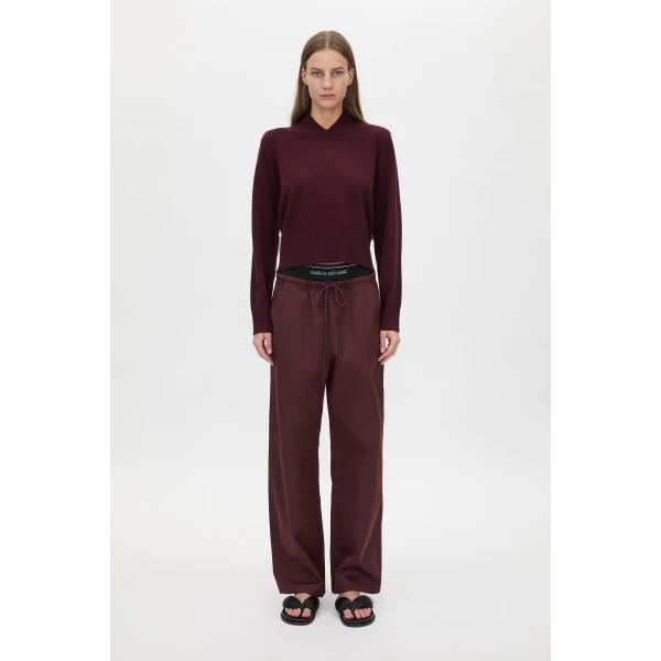 Camilla and Marc Dia Elastic Detail Pant - Pants - Luxury Ready-to-Wear at Luxury Shoes 