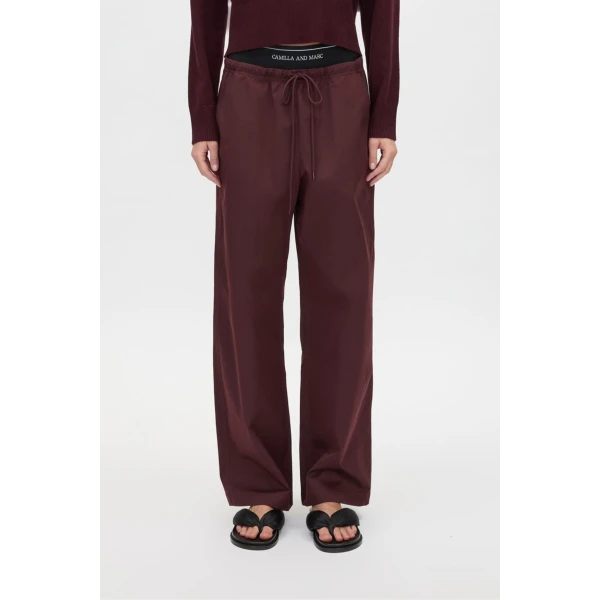 Camilla and Marc Dia Elastic Detail Pant - Pants - Luxury Ready-to-Wear at Luxury Shoes 