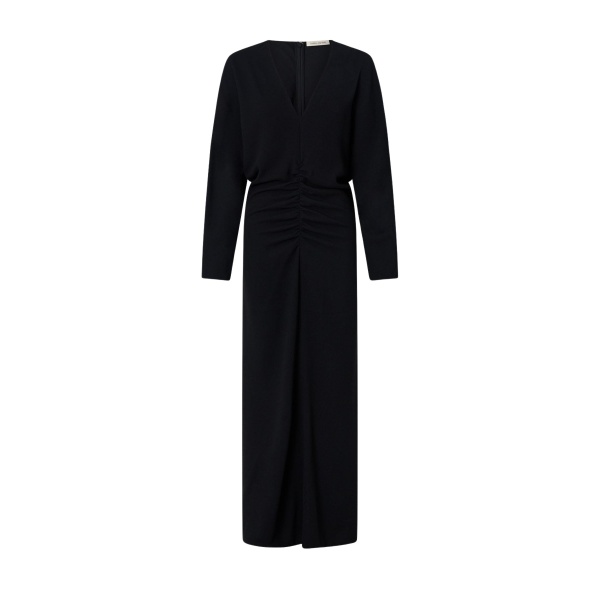 Camilla and Marc Dune Draped Waist Midi Dress - Dresses - Luxury Ready-to-Wear at Luxury Shoes 