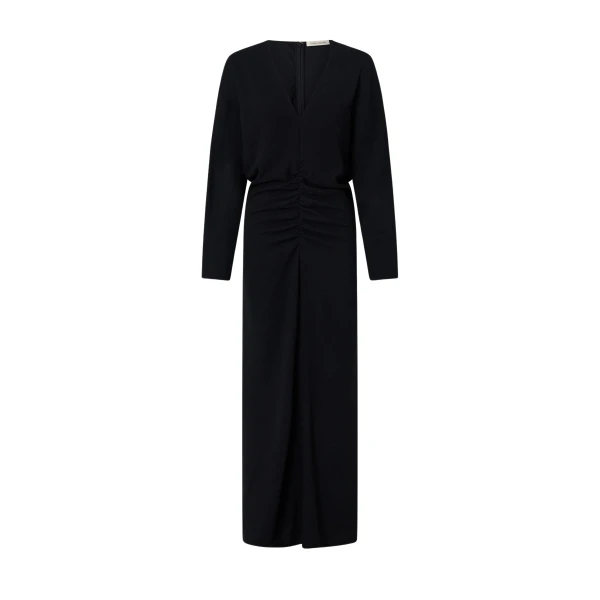 Camilla and Marc Dune Draped Waist Midi Dress - Dresses - Luxury Ready-to-Wear at Luxury Shoes 