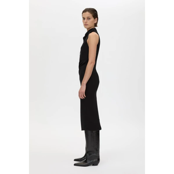 Camilla and Marc Dune Fringe Detail Midi Dress - Dresses - Luxury Ready-to-Wear at Luxury Shoes 