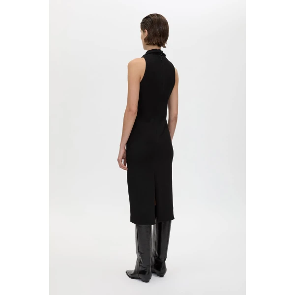 Camilla and Marc Dune Fringe Detail Midi Dress - Dresses - Luxury Ready-to-Wear at Luxury Shoes 