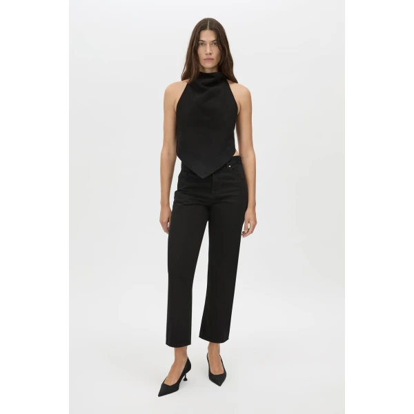 Camilla and Marc Eleni Denim Top - Tops - Luxury Ready-to-Wear at Luxury Shoes 