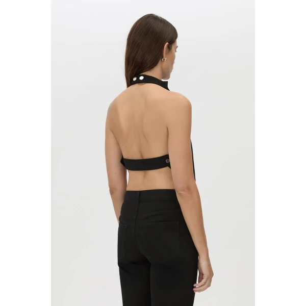 Camilla and Marc Eleni Denim Top - Tops - Luxury Ready-to-Wear at Luxury Shoes 