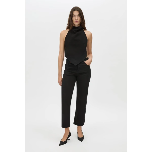 Camilla and Marc Eleni Denim Top - Tops - Luxury Ready-to-Wear at Luxury Shoes 