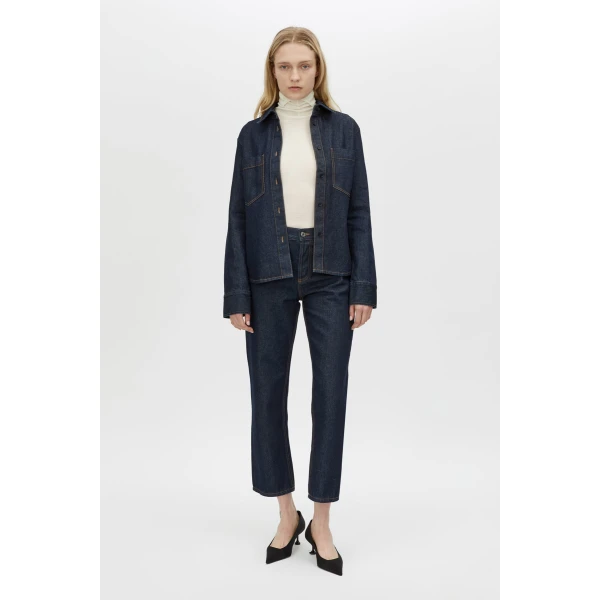 Camilla and Marc Elian Denim Shirt - Tops - Luxury Ready-to-Wear at Luxury Shoes 