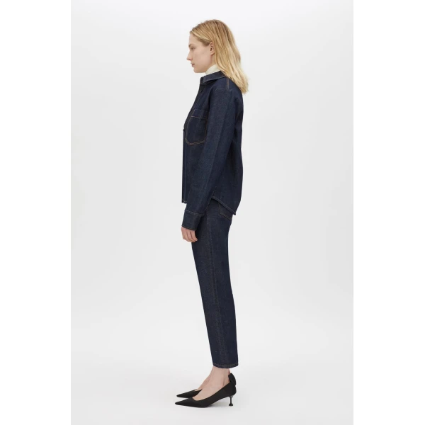 Camilla and Marc Elian Denim Shirt - Tops - Luxury Ready-to-Wear at Luxury Shoes 