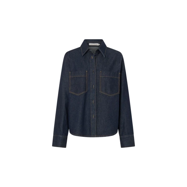 Camilla and Marc Elian Denim Shirt - Tops - Luxury Ready-to-Wear at Luxury Shoes 
