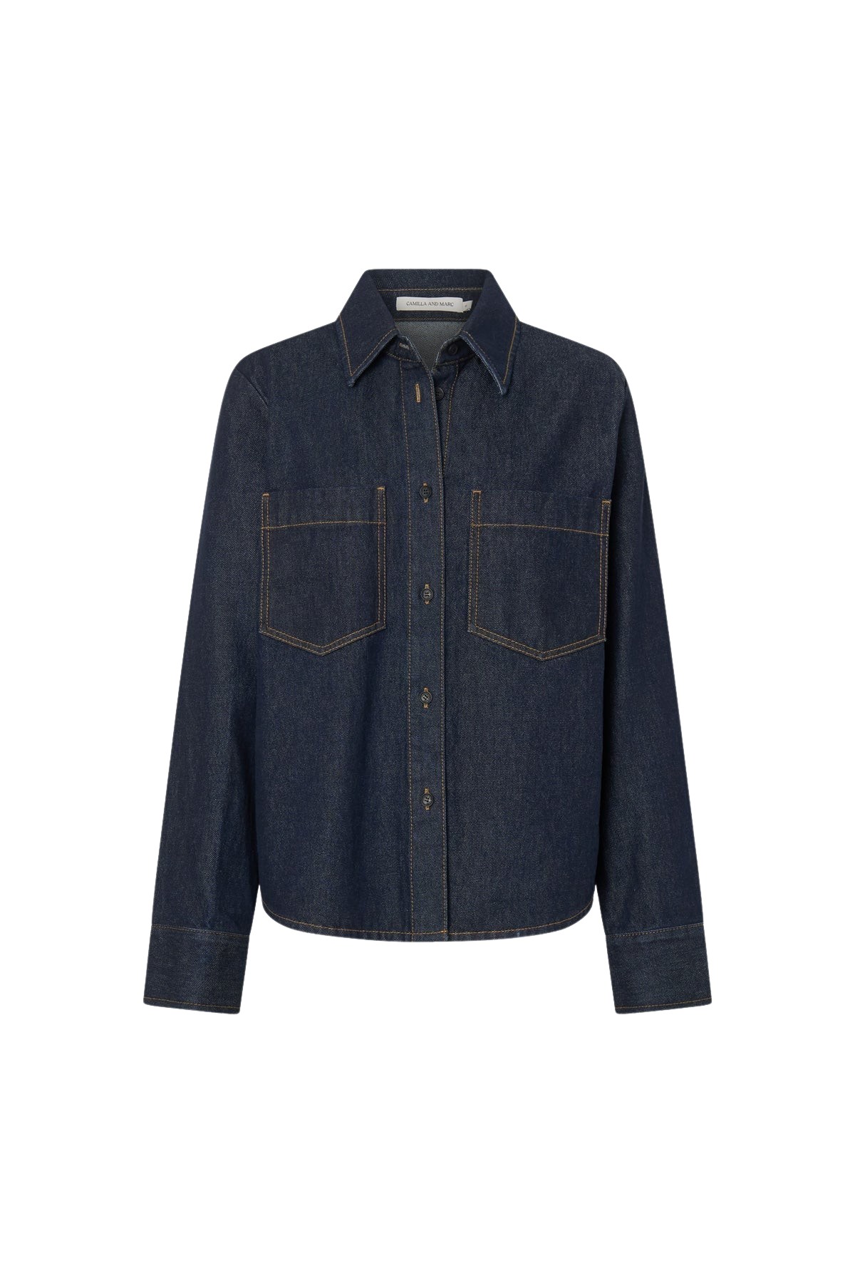 Camilla and Marc Elian Denim Shirt - Tops - Luxury Ready-to-Wear at Luxury Shoes 
