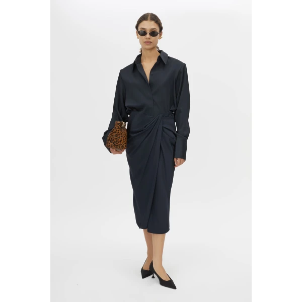 Camilla and Marc Elowyn Wrap Midi Skirt - Skirts - Luxury Ready-to-Wear at Luxury Shoes 