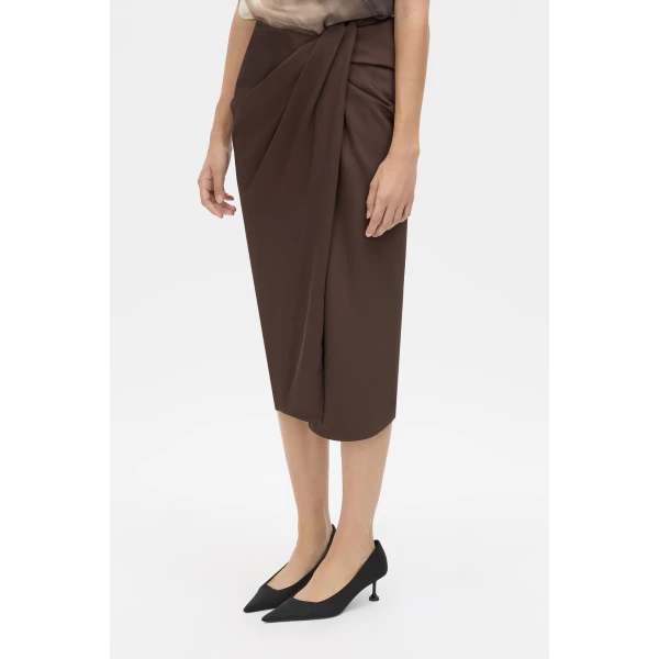 Camilla and Marc Elowyn Wrap Midi Skirt - Skirts - Luxury Ready-to-Wear at Luxury Shoes 