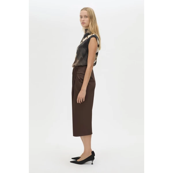 Camilla and Marc Elowyn Wrap Midi Skirt - Skirts - Luxury Ready-to-Wear at Luxury Shoes 