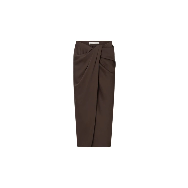 Camilla and Marc Elowyn Wrap Midi Skirt - Skirts - Luxury Ready-to-Wear at Luxury Shoes 