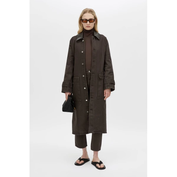 Camilla and Marc Enzo Denim Coat - Coats - Luxury Ready-to-Wear at Luxury Shoes 