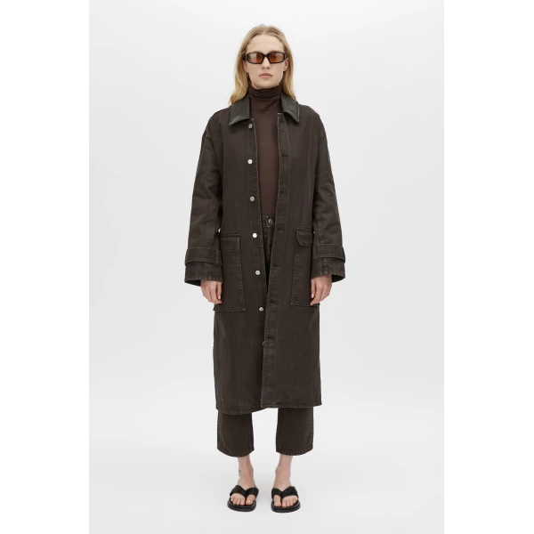 Camilla and Marc Enzo Denim Coat - Coats - Luxury Ready-to-Wear at Luxury Shoes 