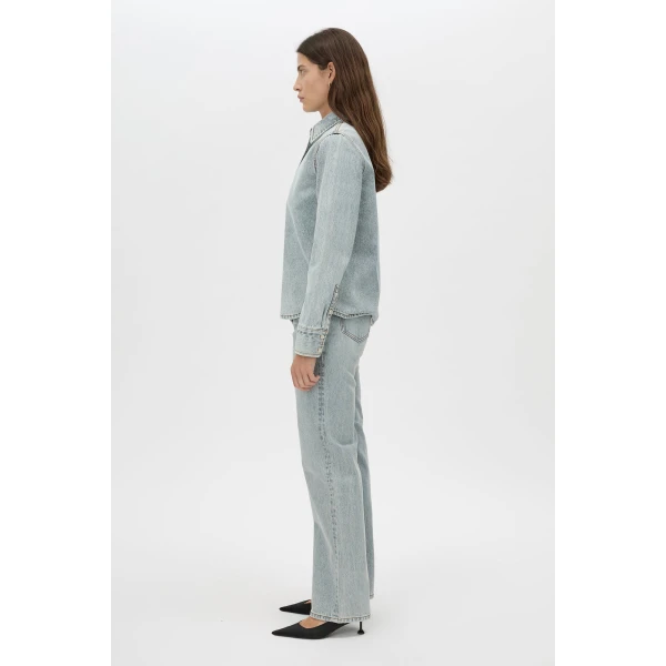 Camilla and Marc Faye Denim Shirt - Tops - Luxury Ready-to-Wear at Luxury Shoes 