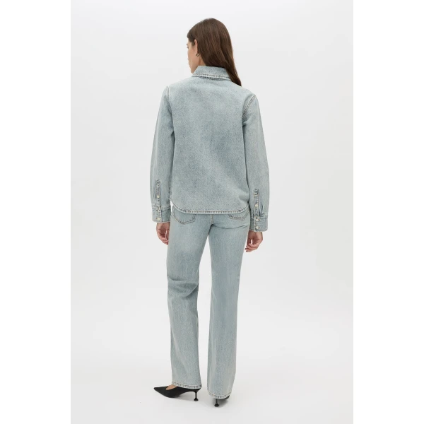 Camilla and Marc Faye Denim Shirt - Tops - Luxury Ready-to-Wear at Luxury Shoes 