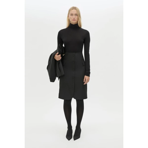 Camilla and Marc Floret Tailored Midi Skirt - Skirts - Luxury Ready-to-Wear at Luxury Shoes 