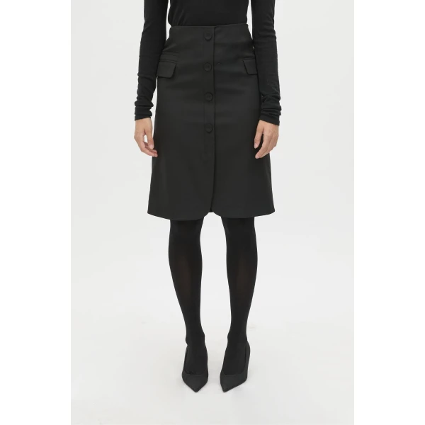 Camilla and Marc Floret Tailored Midi Skirt - Skirts - Luxury Ready-to-Wear at Luxury Shoes 