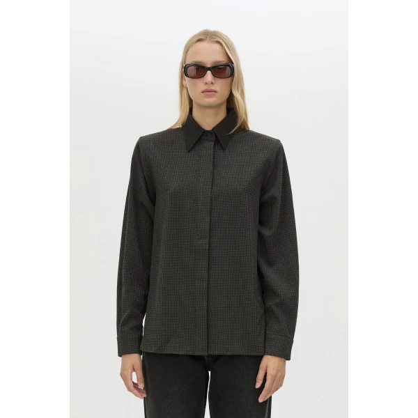 Camilla and Marc Genre Gingham Shirt - Tops - Luxury Ready-to-Wear at Luxury Shoes 