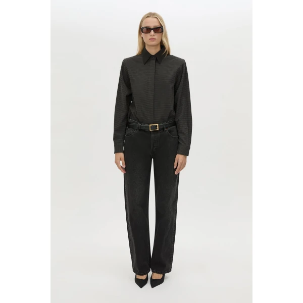 Camilla and Marc Genre Gingham Shirt - Tops - Luxury Ready-to-Wear at Luxury Shoes 