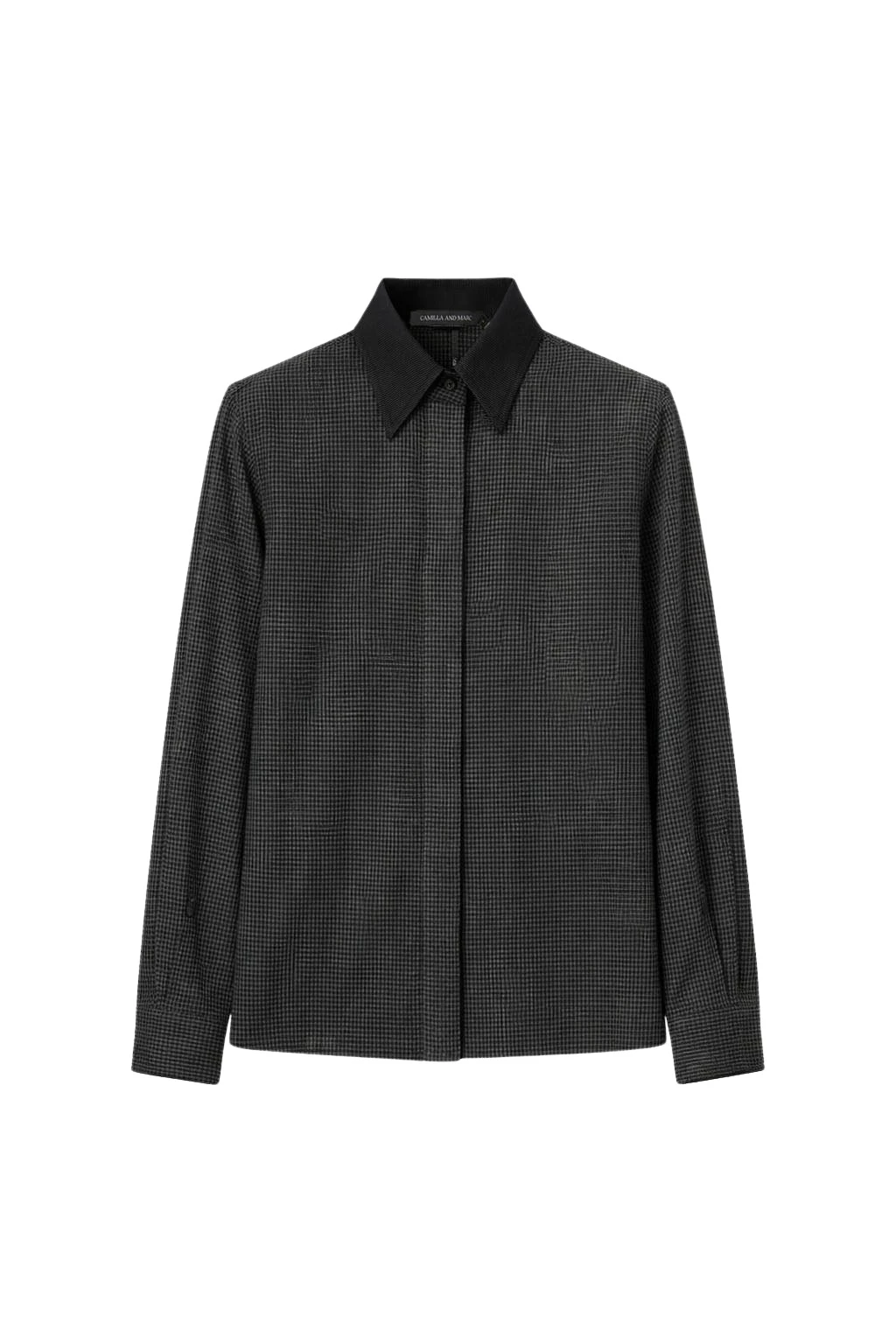 Camilla-and-Marc-Genre-Gingham-Shirt-coveti36947_nobg Camilla and Marc Genre Gingham Shirt - Tops - Luxury Ready-to-Wear at Luxury Shoes